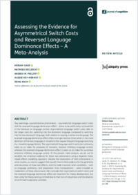 Gade et al. - 2021 - Assessing the Evidence for Asymmetrical Switch Cos